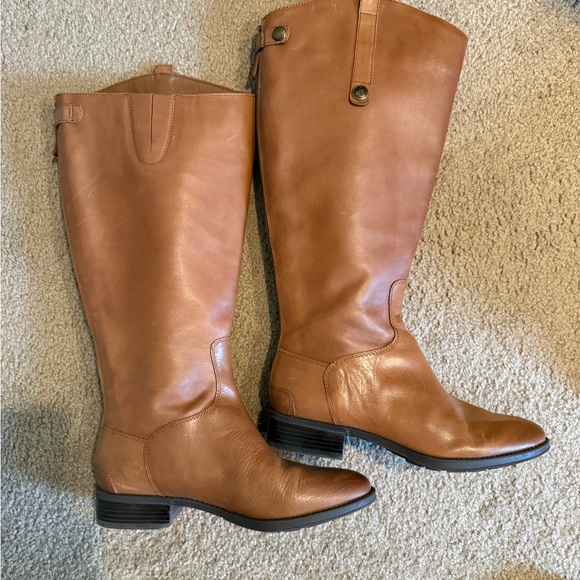 Sam Edelman Light Brown Leather Boots - Picture 8 of 10
